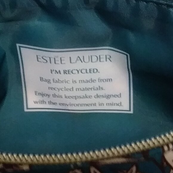 NWOT Estee Lauder Pop Art Floral Cosmetic Bag đ 8"x6"x2" - Picture 5 of 8